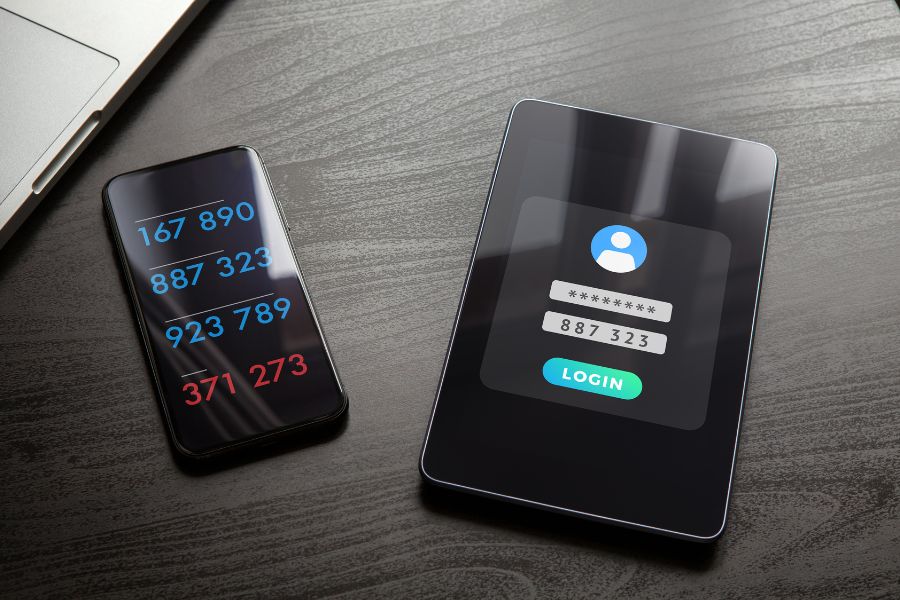 2FA Authentication on a Tablet Device